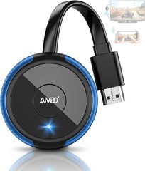 Aimibo 4K Ultra HD Wireless HDMI Display Adapter Dual-Band Wi-Fi Plug & Play