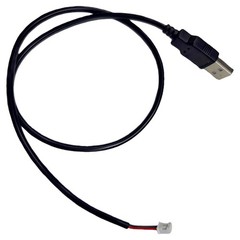 1Pc USB Power Adpater Cable 50cm Length 2 Pin USB Cabel to PH 2.0 Connector US