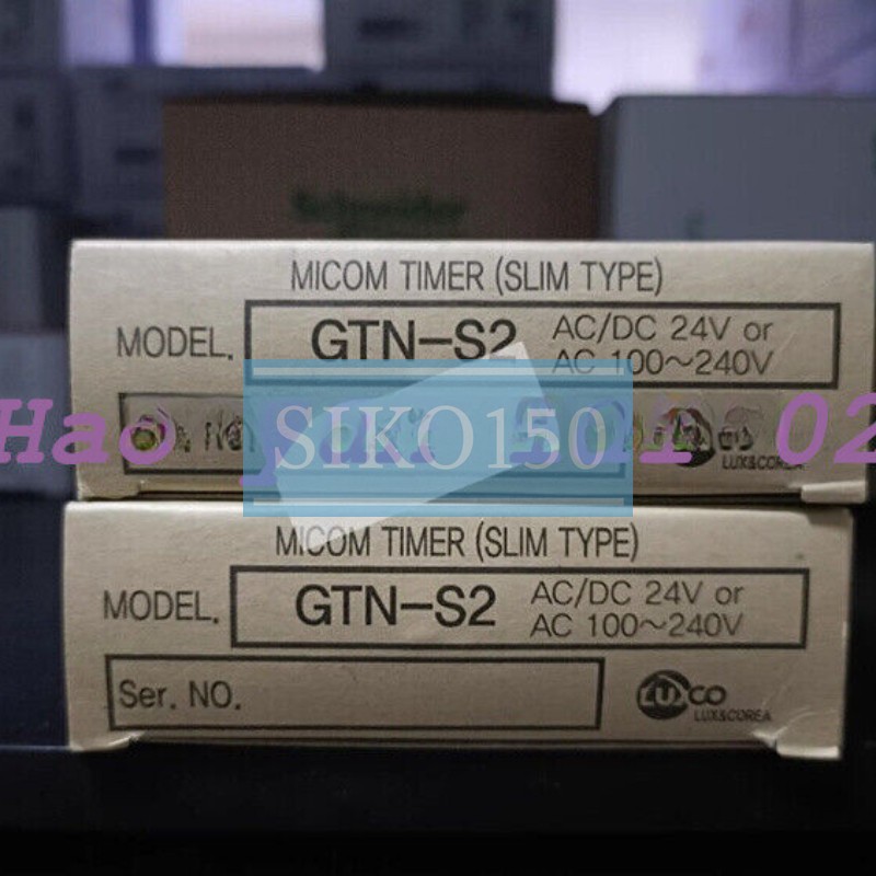 ONE NEW Time Relay GTN-S2 24V AC100-240V #SK