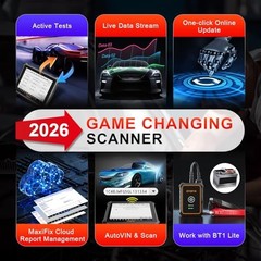 D1 Lite 2026 Bidirectional Scan Tool, 2 Years Free Update, 38+ Services, All