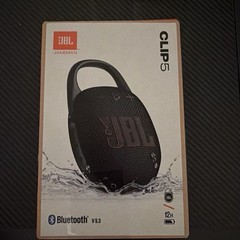 JBL Clip 5 Portable Bluetooth Speaker, Black – Portable Speaker unopened box