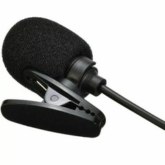 3.5mm External Microphone Universal for Android Car Stereo Radio BT GPS Audio
