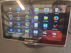 RAND MCNALLY RV Tablet 7″ RV GPS TABLET W/ DASH CAM Internet Road Atlas W Bundle