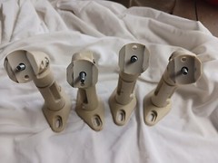 Satellite Speaker Mount Brackets Universal Wall or Ceiling
