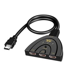 3 Port HDMI Splitter Cable 1080P Switch Switcher HUB Adapter for HDTV PS4 US
