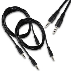 Fenzer 2 Pack AUX Cable, (6.6ft/2m, Hi-Fi Sound) 3.5mm TRS Auxiliary 6.6ft/2m