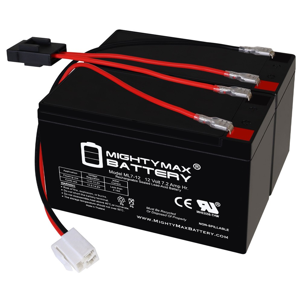 Mighty Max 12V 7Ah SLA Replacement Battery Compatible With Razor MX350, MX400
