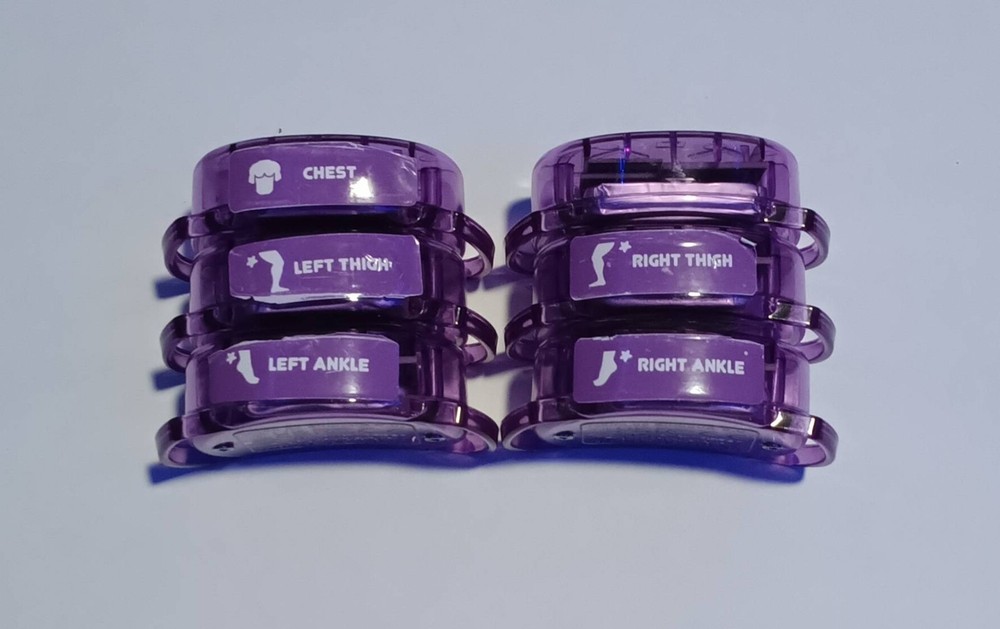 SlimeVR Set x6 – Full Body Trackers – Fully Working – No Body Straps Included