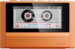 FiiO Echo Retro Hi-Res Portable DAP, Dual DAC, Bluetooth 4.4mm Balanced (Orange)