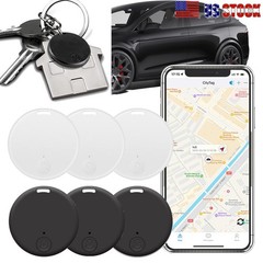 1-6x GPS Tracker for Vehicles No Subscription, Car Tracker Tag for Android & iOS