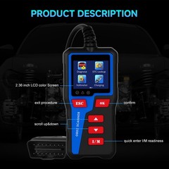 AT300 Classic Enhanced Universal OBD II Scanner Car Engine Fault Code Read