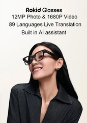 Rokid Glasses AI AR Smart Glasses w/ Display 12MP Camera Translation Navigation