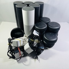 Lot of 18 Mix Lot of Amazon Echos 1st Gen, Echo Dot 3rd Gen and Echo Spot