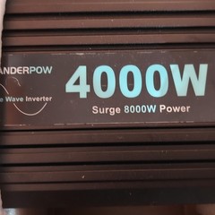 LanderPow 4000w Inverter Pure Sine Wave 12V DC – 120V AC for RV Truck Solar