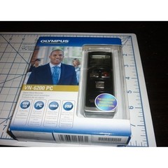 Olympus VN-6200 PC Digital Voice Recorder 1GB 444 Hours USB WMA Black New