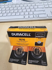 1 pc DURACELL CR1616 3v LITHIUM BATTERY CR 1616 CMOS KEY FOBS Exp 04/2035