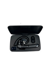 Bluetooth Wireless Ear Hook Headset with Charging Case & Digital Display Black