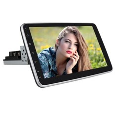 10.1 inch Android 14 8Core Car Stereo 1 DIN GPS WIFI DSP Rotatable Screen 6+64GB