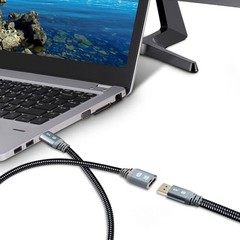 1FT 8K DisplayPort Extension Cable 2 Pack Braided DP To DP Extended 1.4 Cord