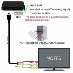 1080P HDMI Male To 3 RCA Video Audio AV Component Converter Adapter Cable HDTV~