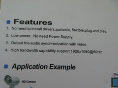 HDMI2AV Mini Converter HDMI To AV Adapter HDMI to RCA 1080P HD Video Audio NEW