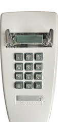 Cortelco Wall Mount Phone WHITE NEW IN BOX 2554