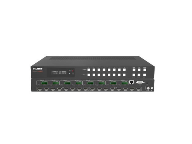 ANI-VW-88UHD 8×8 UHD 4K60 HDR HDMI Video Wall Seamless Matrix Switcher