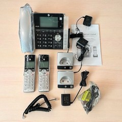 AT&T Dect 6.0 Expandable Cordless Phone System CL84215 W/Digital Answering