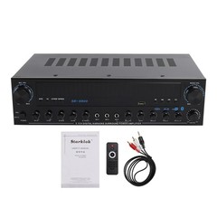 3600W Peak Stereo HiFi Power Bluetooth Amplifier High-Power 5.1 Subwoofer Home