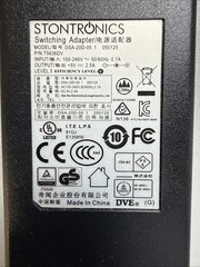 LOT OF 7 STRONTRONICS SWITCHING ADAPTER DSA-20D-05 1 5V 2.5A