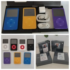 🔥NEW Apple iPod video 5th 5.5th Gen 80GB128GB256GBModded NEW Battery🔋🔋