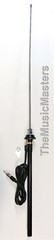 Universal Car Stereo Auto Radio ANTENNA 36″ Stainless Steel Retractable Key Lock