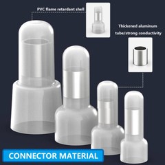 700/300PCS Closed End Crimp Cap 12-10 16-14 22-18 AWG Wire Connectors Terminals