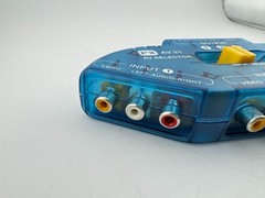 PV AV31 AV Selector Composite RCA Selector Box Switch Splitter Blue