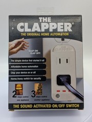 The Clapper Sound Activated Light On/Off Switch New In Open Box w/Instructions
