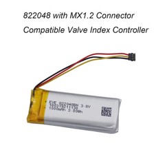 3.8V 1000mAh 3.8Wh Li Lipo Battery 822048 MX1.2 3Pin For Valve Index Controller