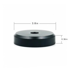 45 Record Adapter Black 45 RPM