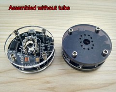 Assembled IN12A IN-12B NIXIE Clock Glow Tube Base Electronic Vacuum Tube Clock
