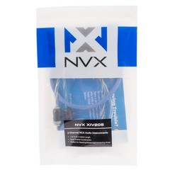 NVX XIV205 1.64 ft 2-Channel RCA Audio Interconnect Cables