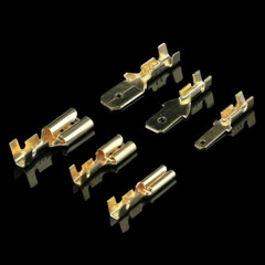 315Pcs Insulated Brass Spade Crimp Connectors Electrical Wire Terminals Kit Set