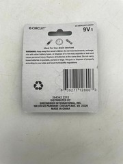 E-Circuit 284342 Super Heavy Duty 9V Battery Black & Blue For Low Drain Devices