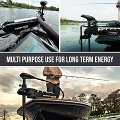 2pack 12V 33Ah Deep Cycle Trolling Motor Marine Battery in Series 24V 36V 48V