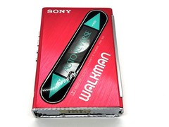 [Near Mint] SONY WALKMAN stereo cassette player WM-102 Red From JAPAN 2915364