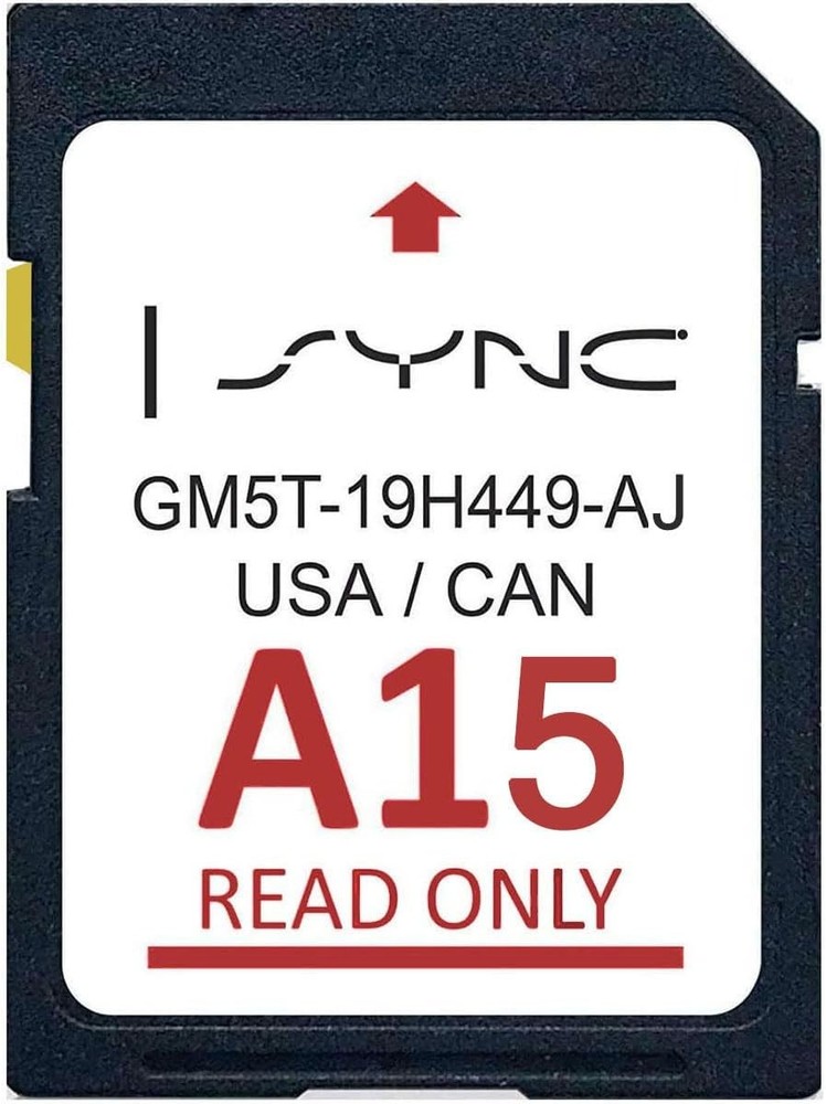 Navigation sd Card Fits Ford Lincoln USA Canada- 2025 New Map Updated A15 – GM5T