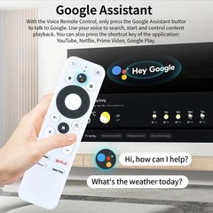 NEW Voice Remote Control For ONN Android 4K UHD Stick TV Box 100024646 10002624