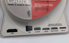 RCA High Performance Digital Audio HDMI To HDMI Cable 24K Gold Plated 6Ft