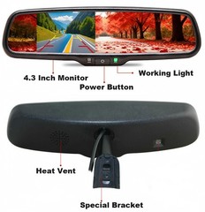 3rd Third Brake Light Backup Camera for Chevrolet/GMC Savana 2500 3500 2003-2019