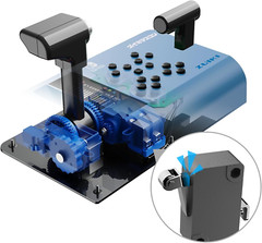 ZUIKI Densha de GO One Handle Controller for Nintendo Switch BLACK/BLUE/RED NEW