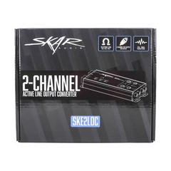 NEW SKAR AUDIO SKE2LOC 2-CHANNEL ACTIVE LINE OUTPUT CONVERTER