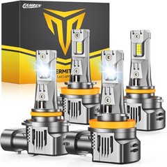 FAHREN H11/H9+9005/HB3 LED Headlight High/Low Bulb 100000LM Ultra Bright 10Years